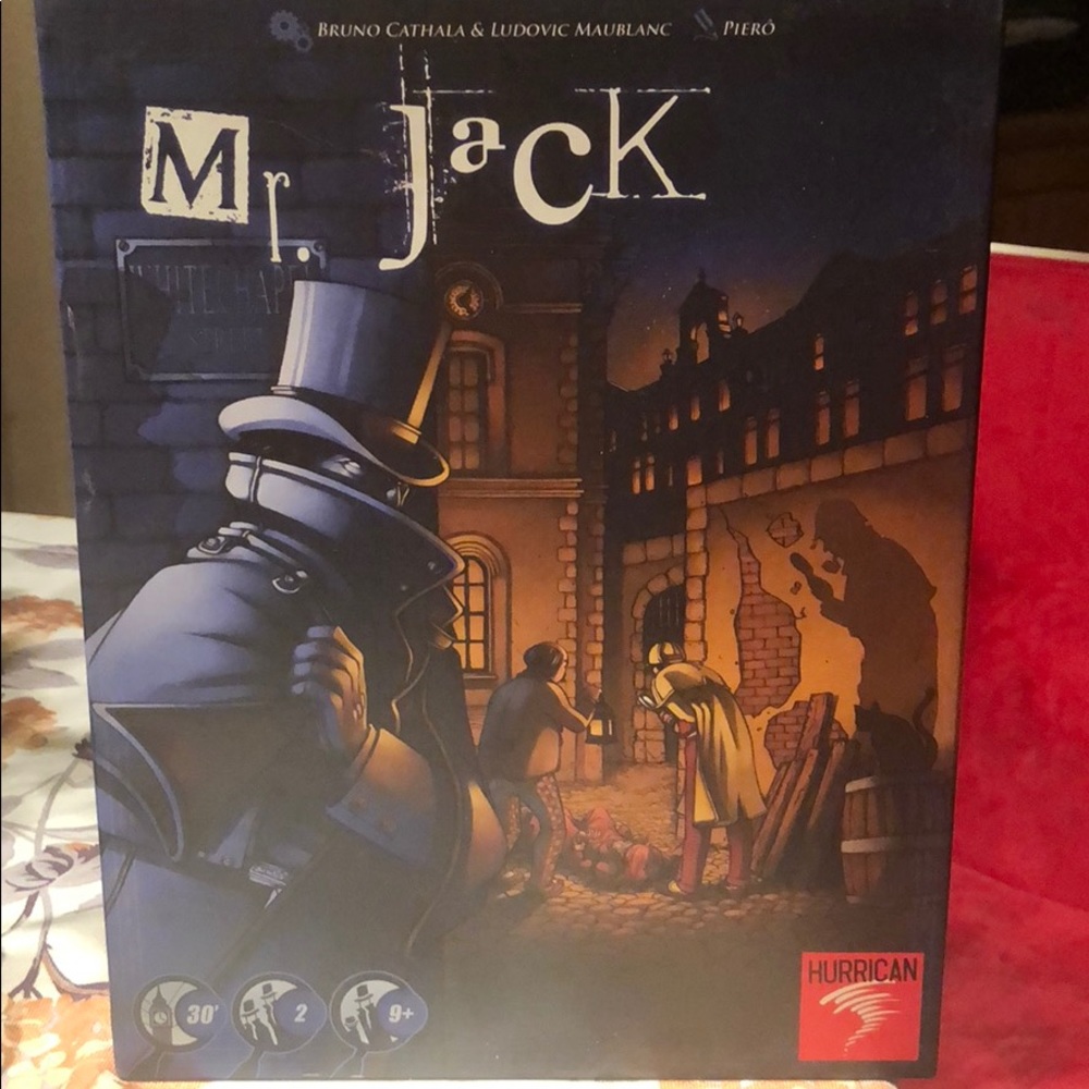 Mr Jack Hurrican Board Game